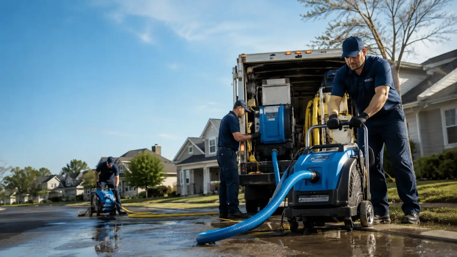 Flood Damage Cleanup in Haskins, OH